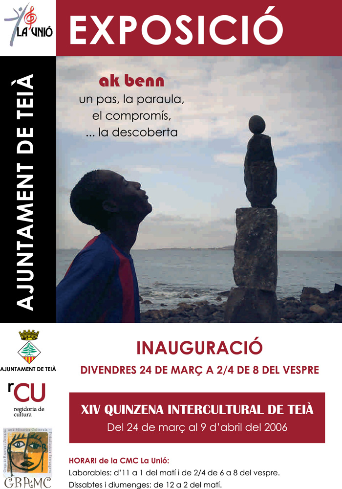 ak benn, un pas, la paraula, el compromís,…la descoberta