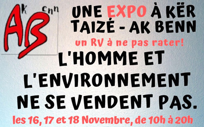 Exposició a Kër Taizé – Ak Benn (Dakar) del 16 al 18 de novembre del 2019